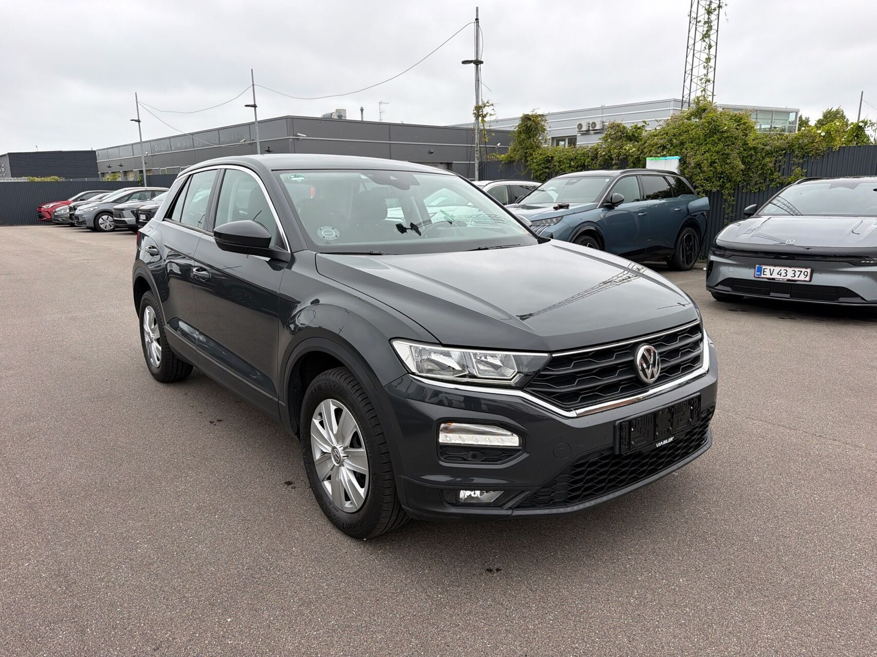 Sort VW T-Roc fra 2019
