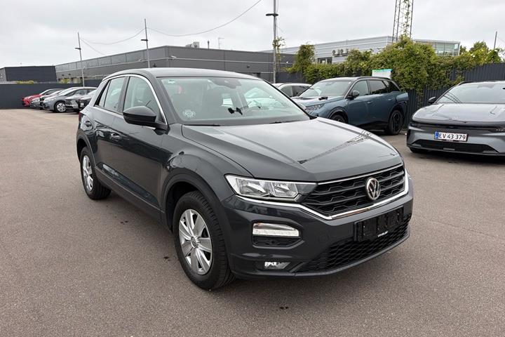Sort VW T-Roc fra 2019