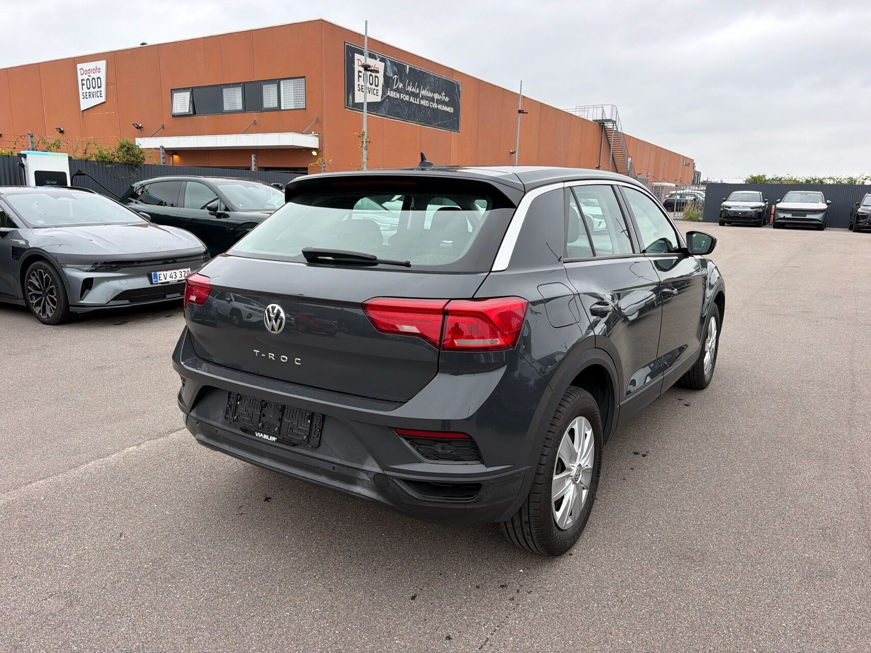 Sort VW T-Roc fra 2019
