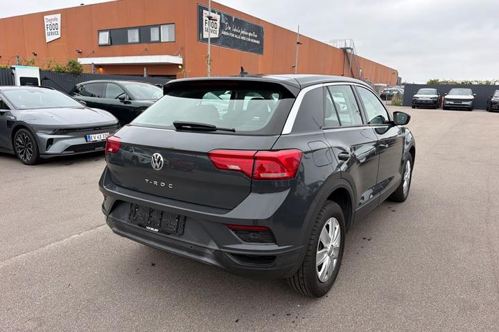 Sort VW T-Roc fra 2019