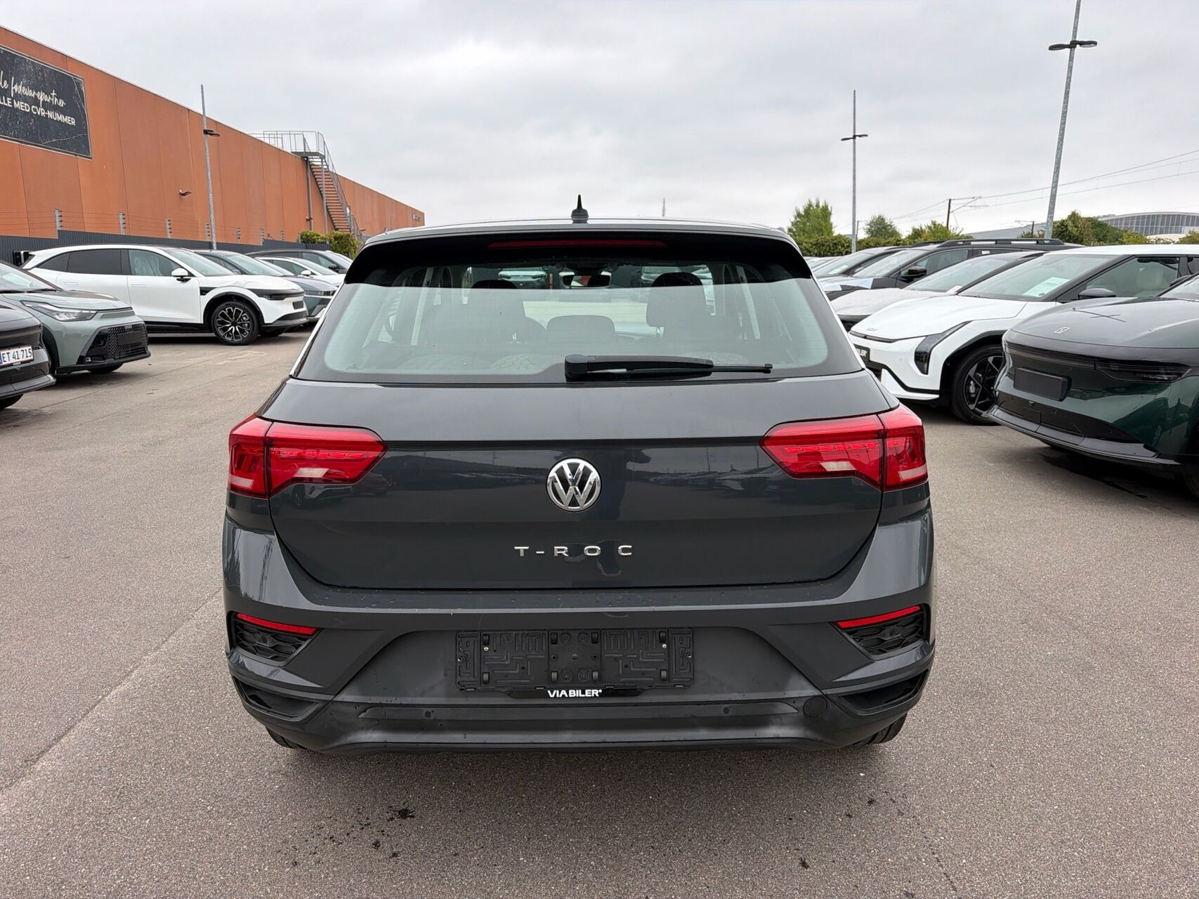Sort VW T-Roc fra 2019