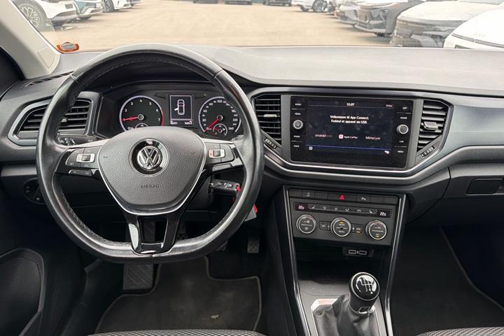 Sort VW T-Roc fra 2019