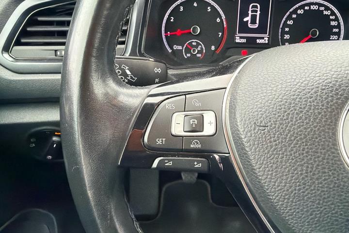 Sort VW T-Roc fra 2019