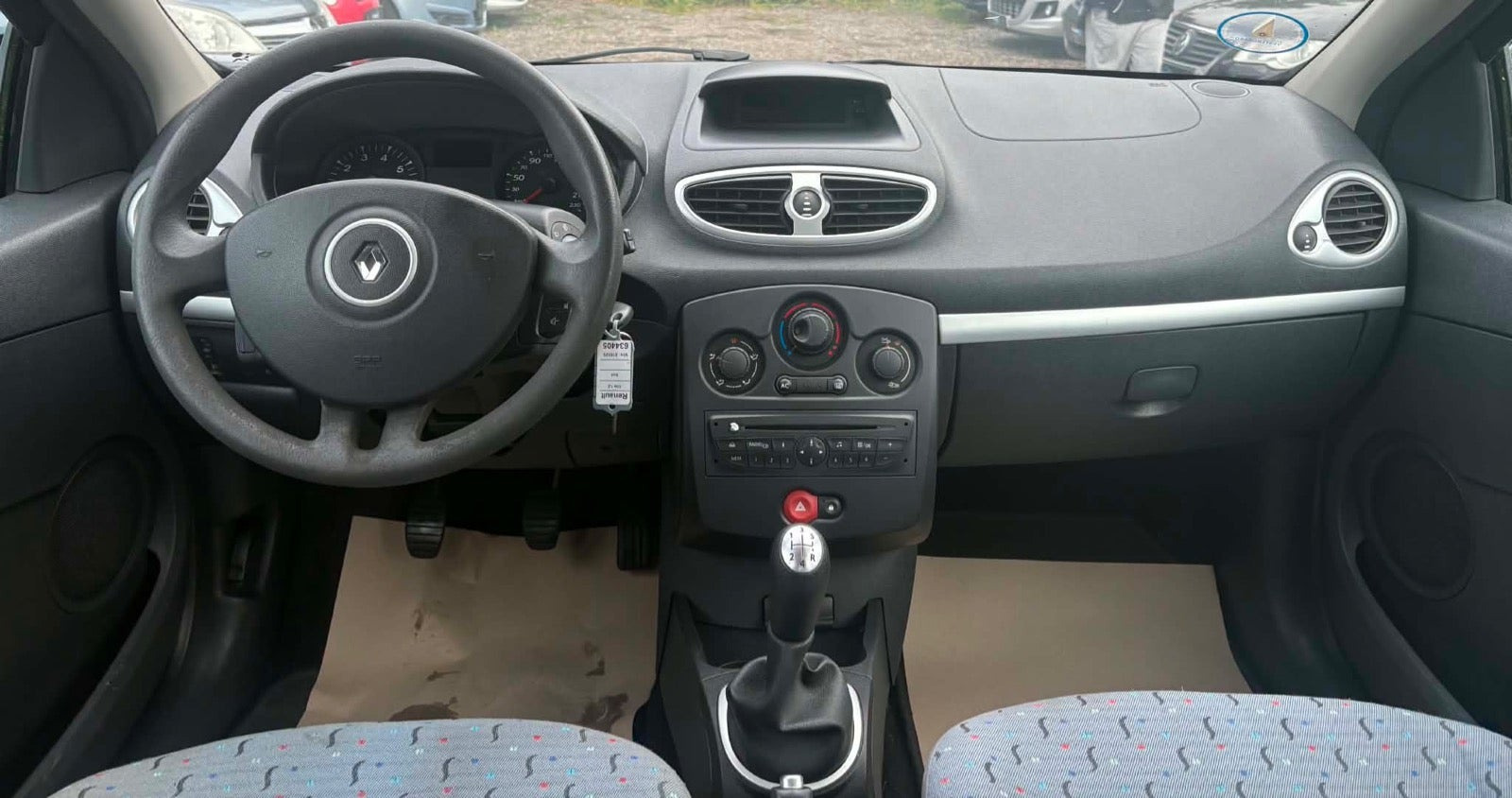 Sort Renault Clio III fra 2012