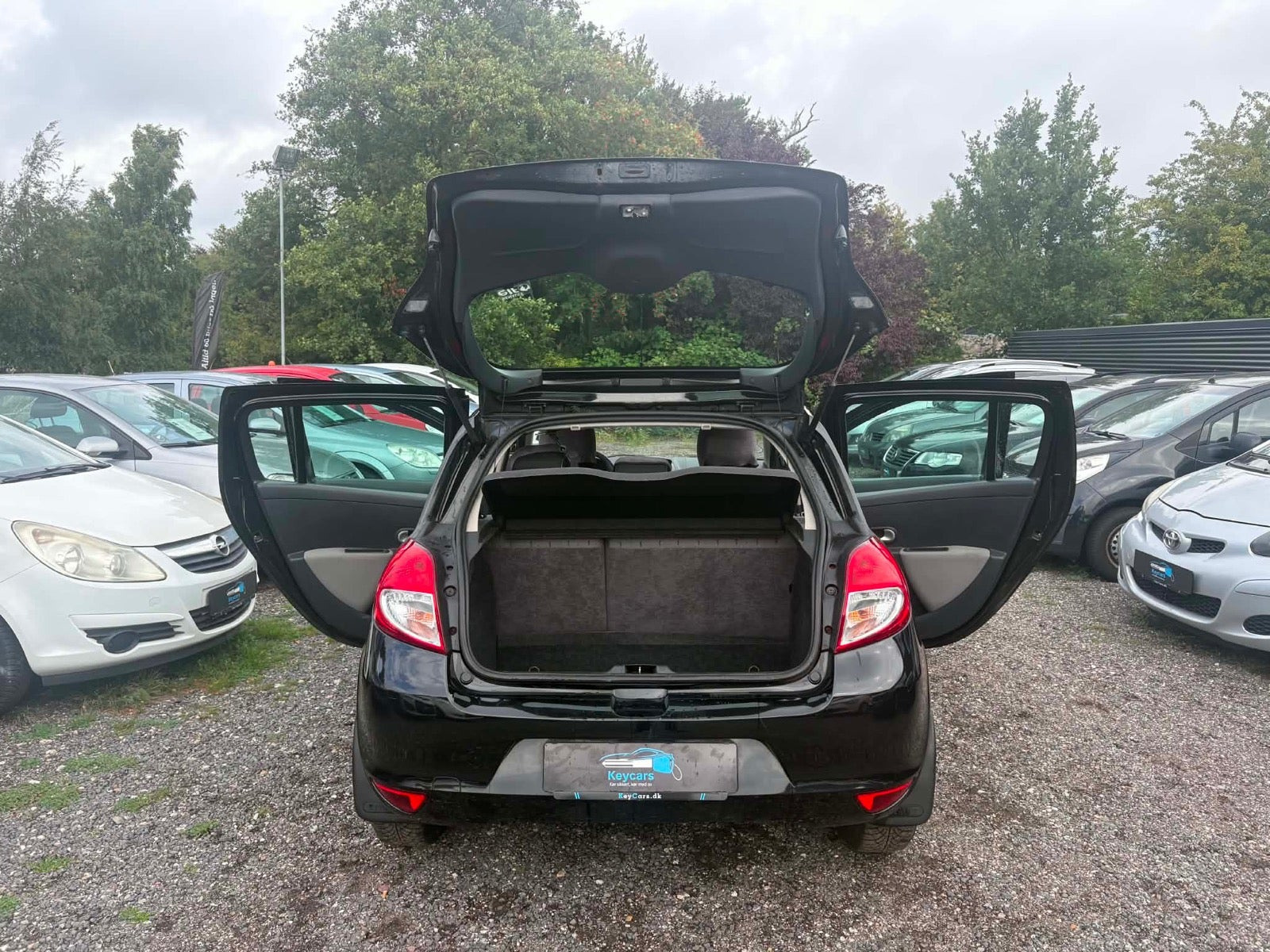 Sort Renault Clio III fra 2012