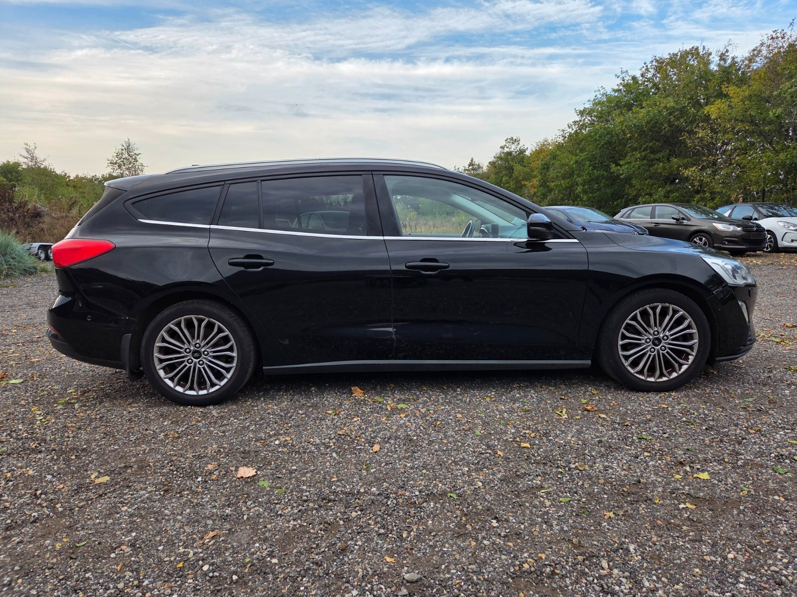 Sort Ford Focus fra 2019