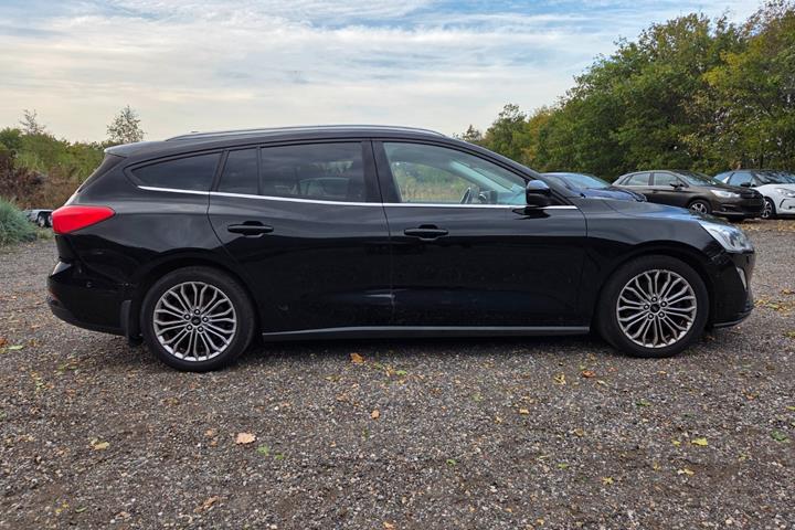 Sort Ford Focus fra 2019