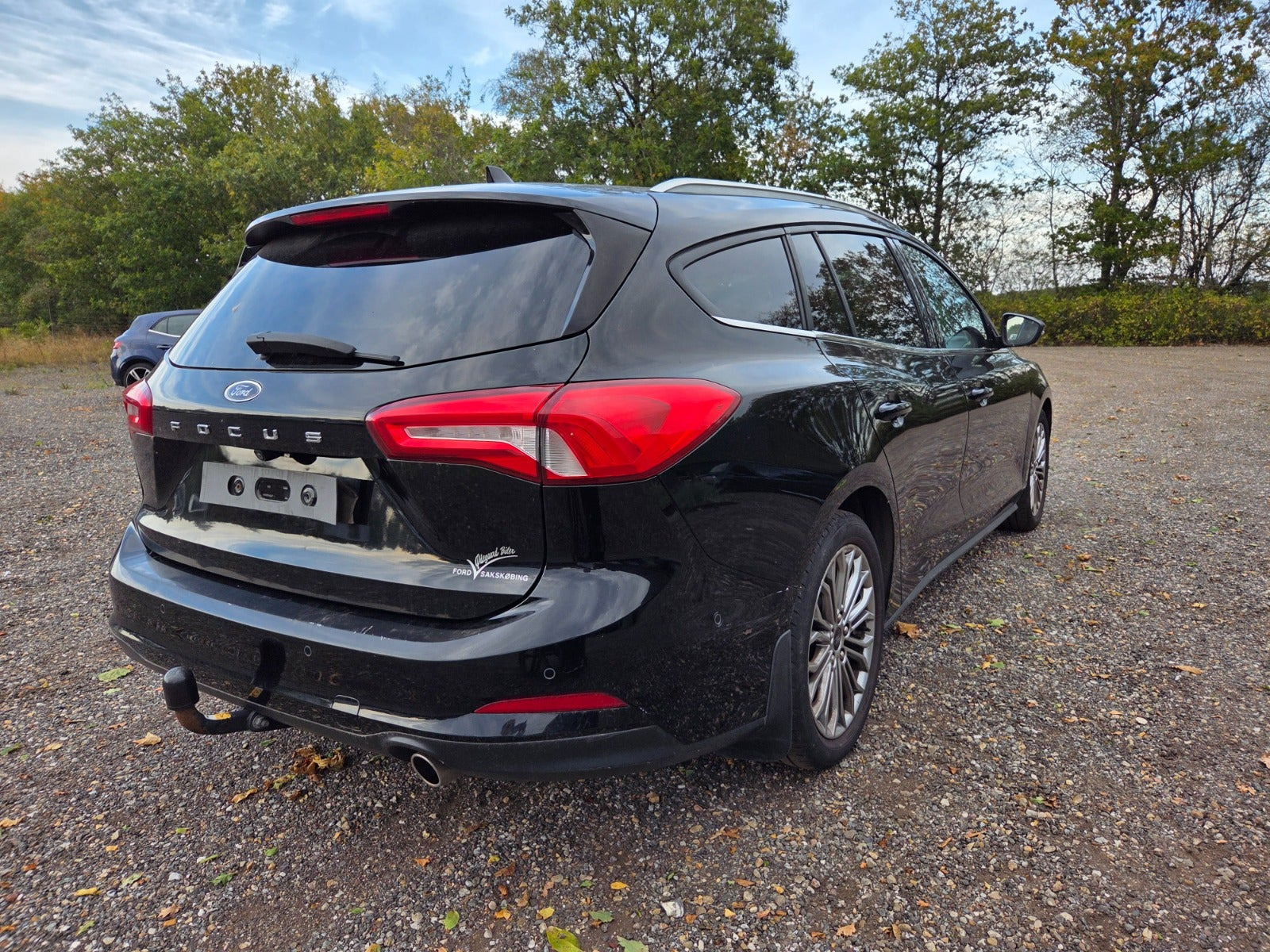 Sort Ford Focus fra 2019