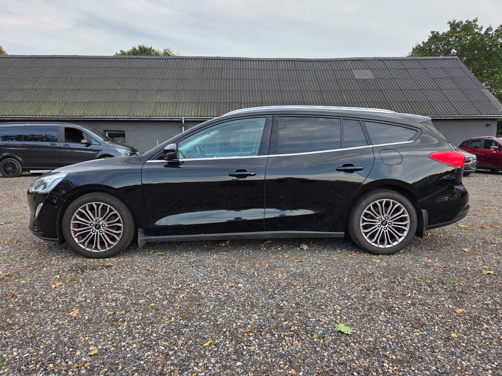 Sort Ford Focus fra 2019