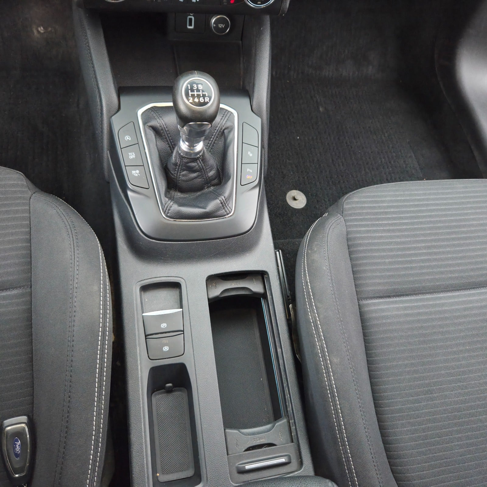 Sort Ford Focus fra 2019