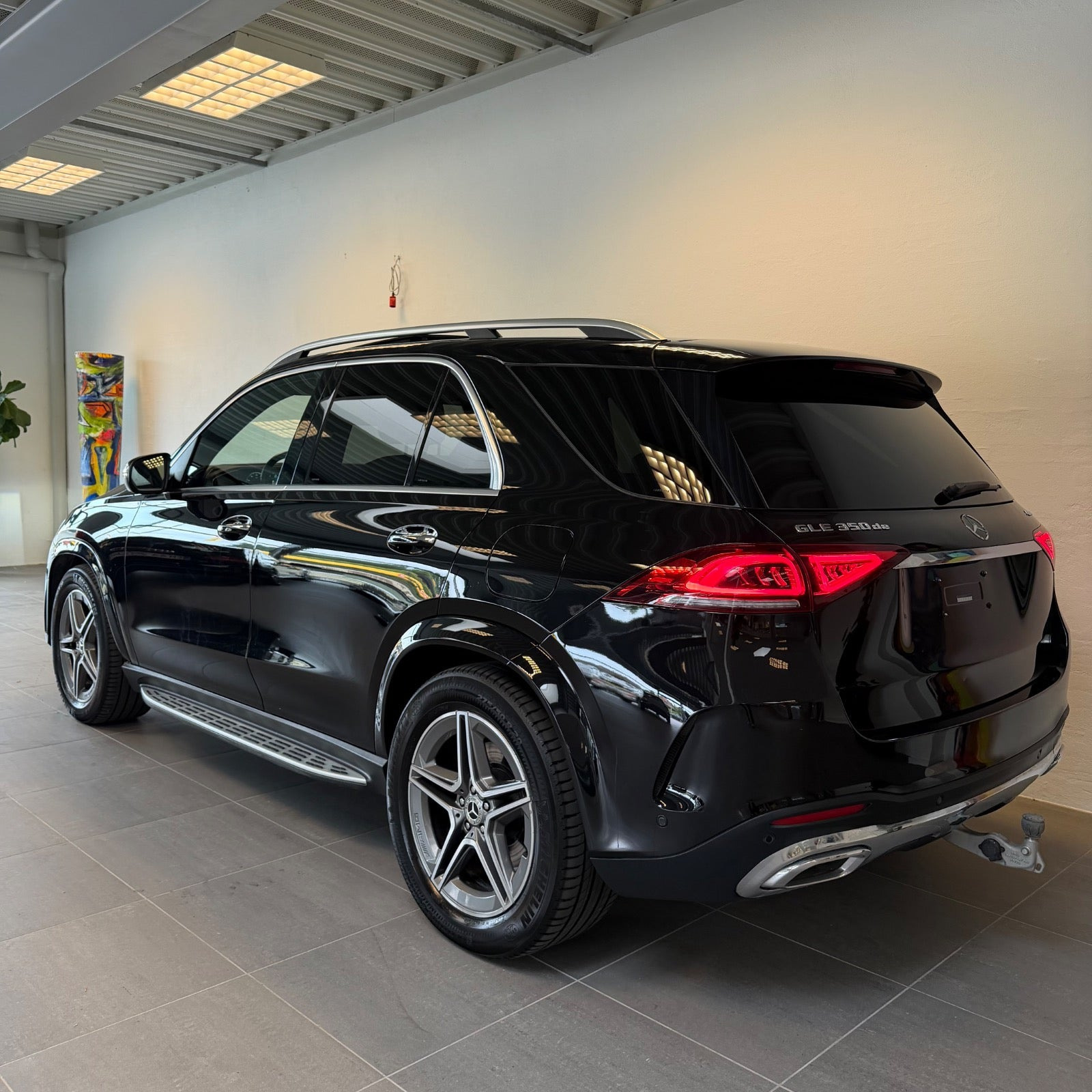 Sort Mercedes GLE350 de fra 2022