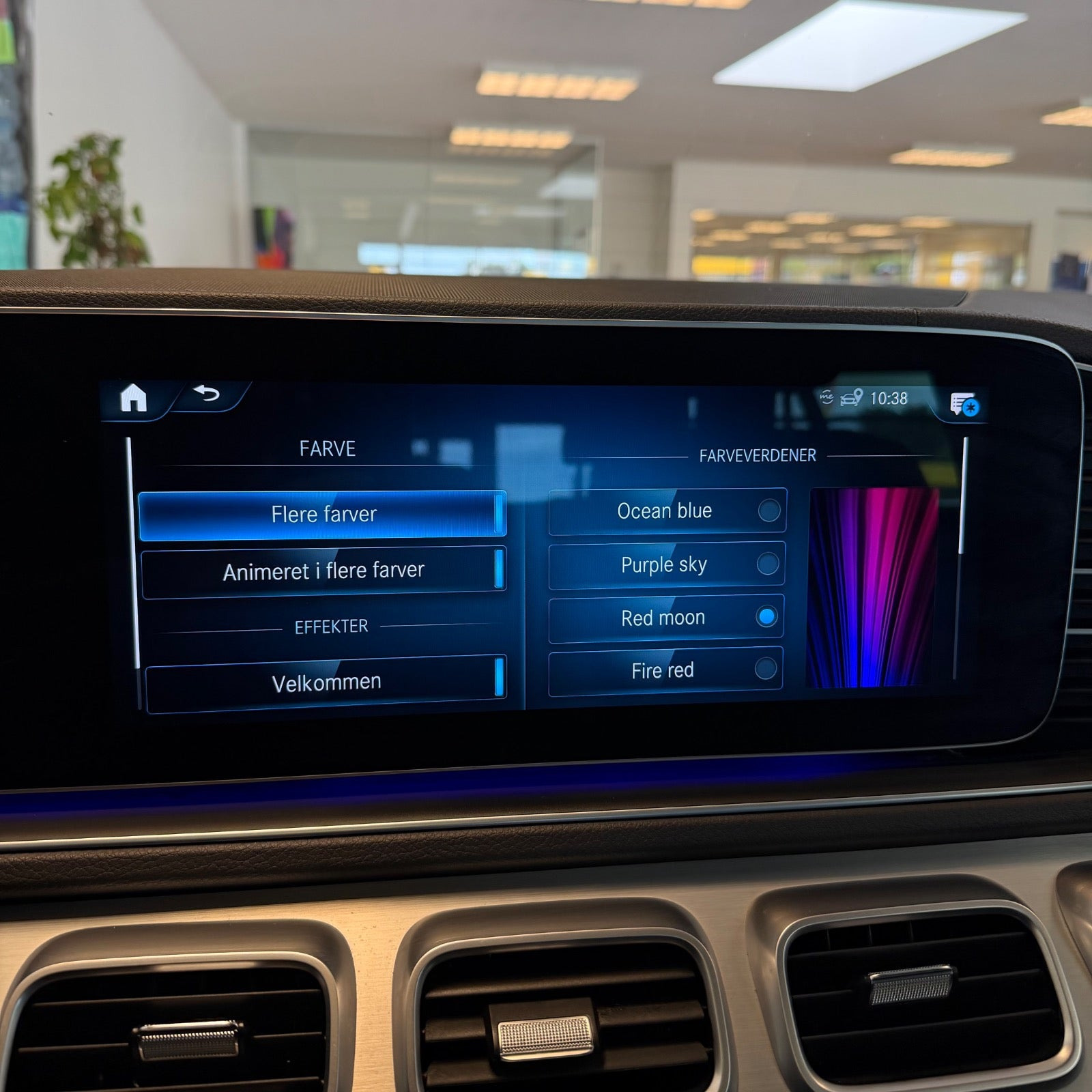 Sort Mercedes GLE350 de fra 2022