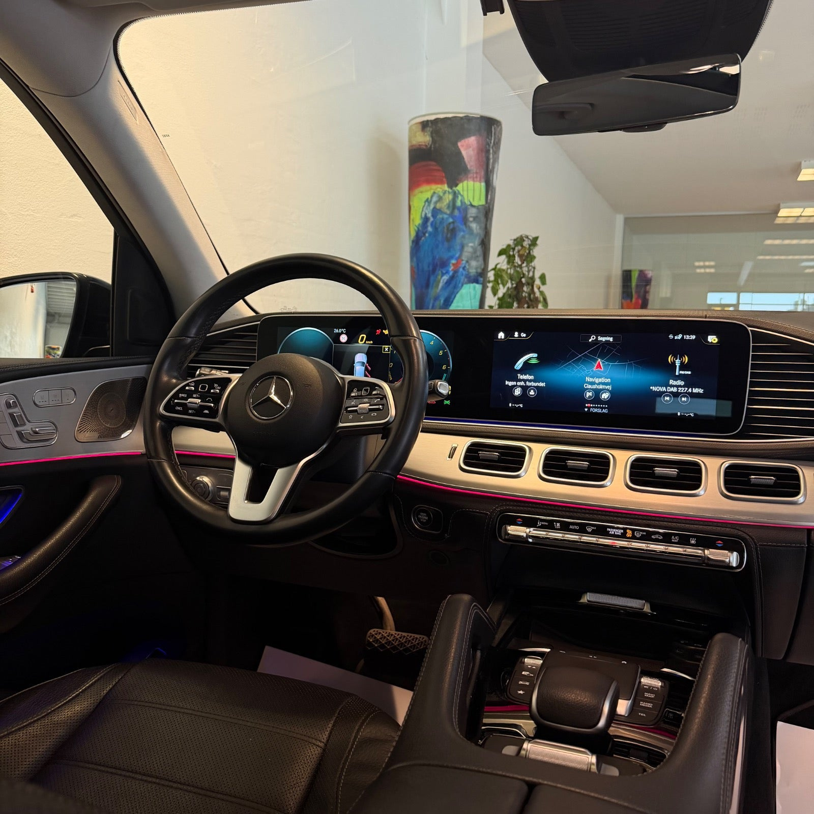 Sort Mercedes GLE350 de fra 2022