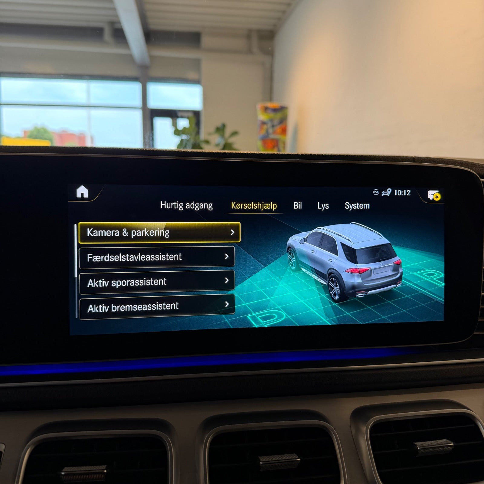 Sort Mercedes GLE350 de fra 2022