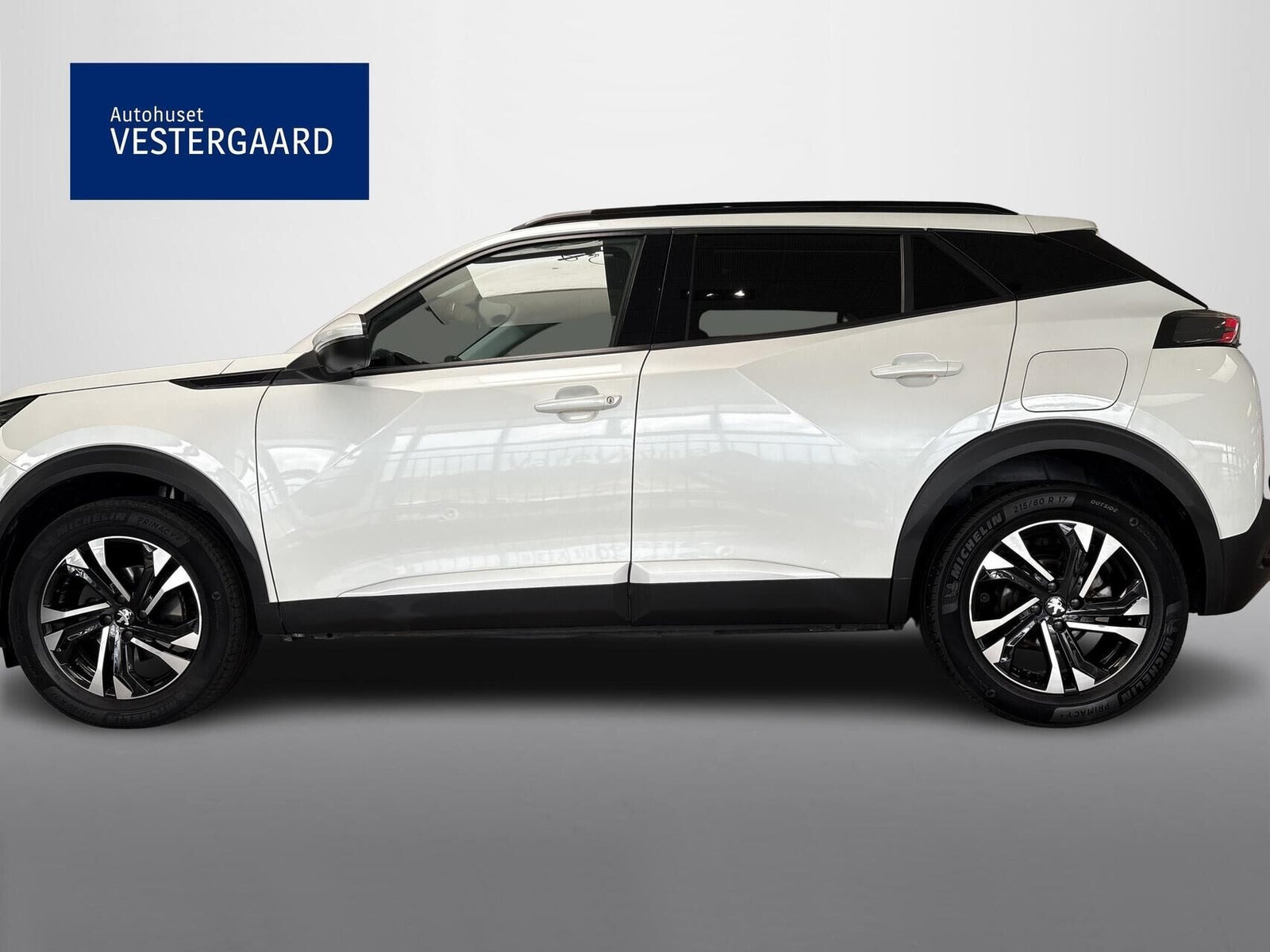 Hvid Peugeot 2008 fra 2022