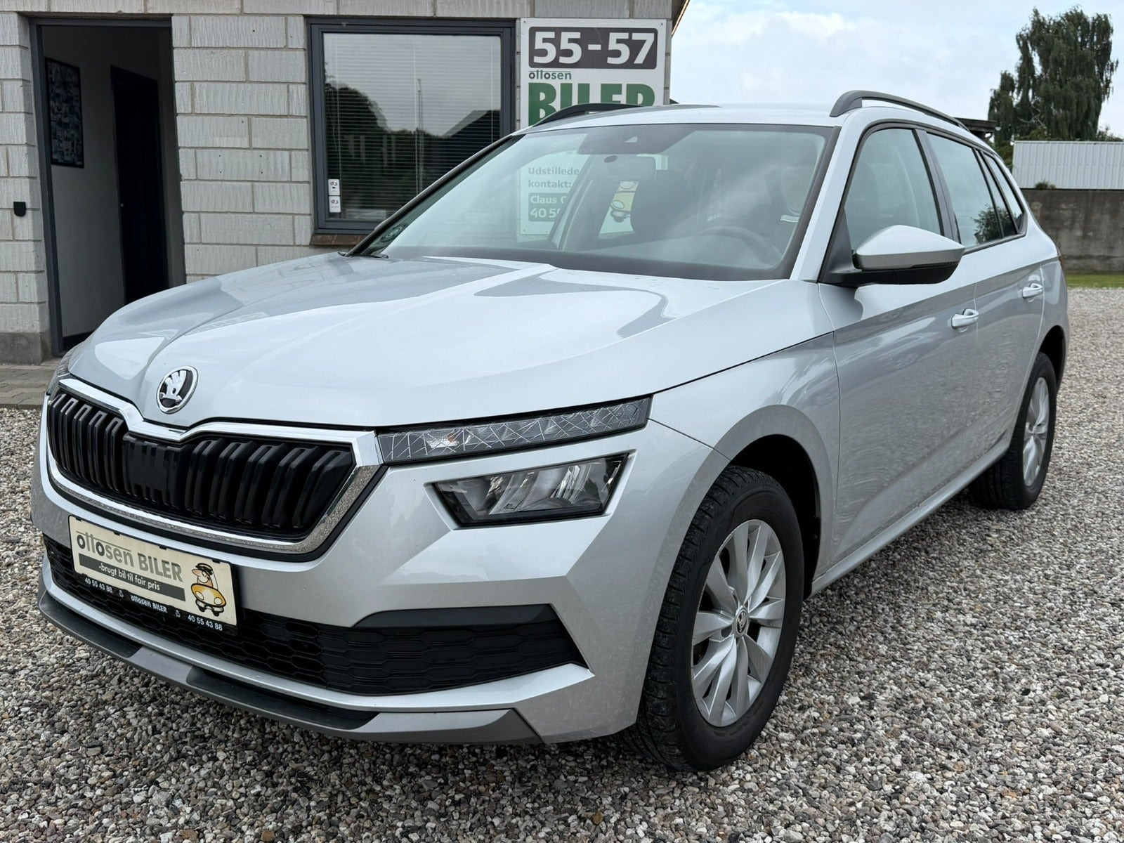 Sølv Skoda Kamiq fra 2020