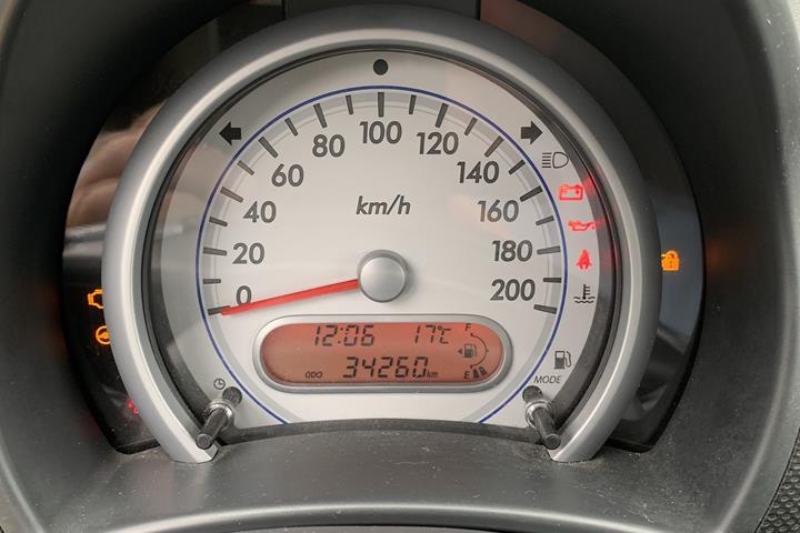 Grøn Suzuki Splash fra 2013