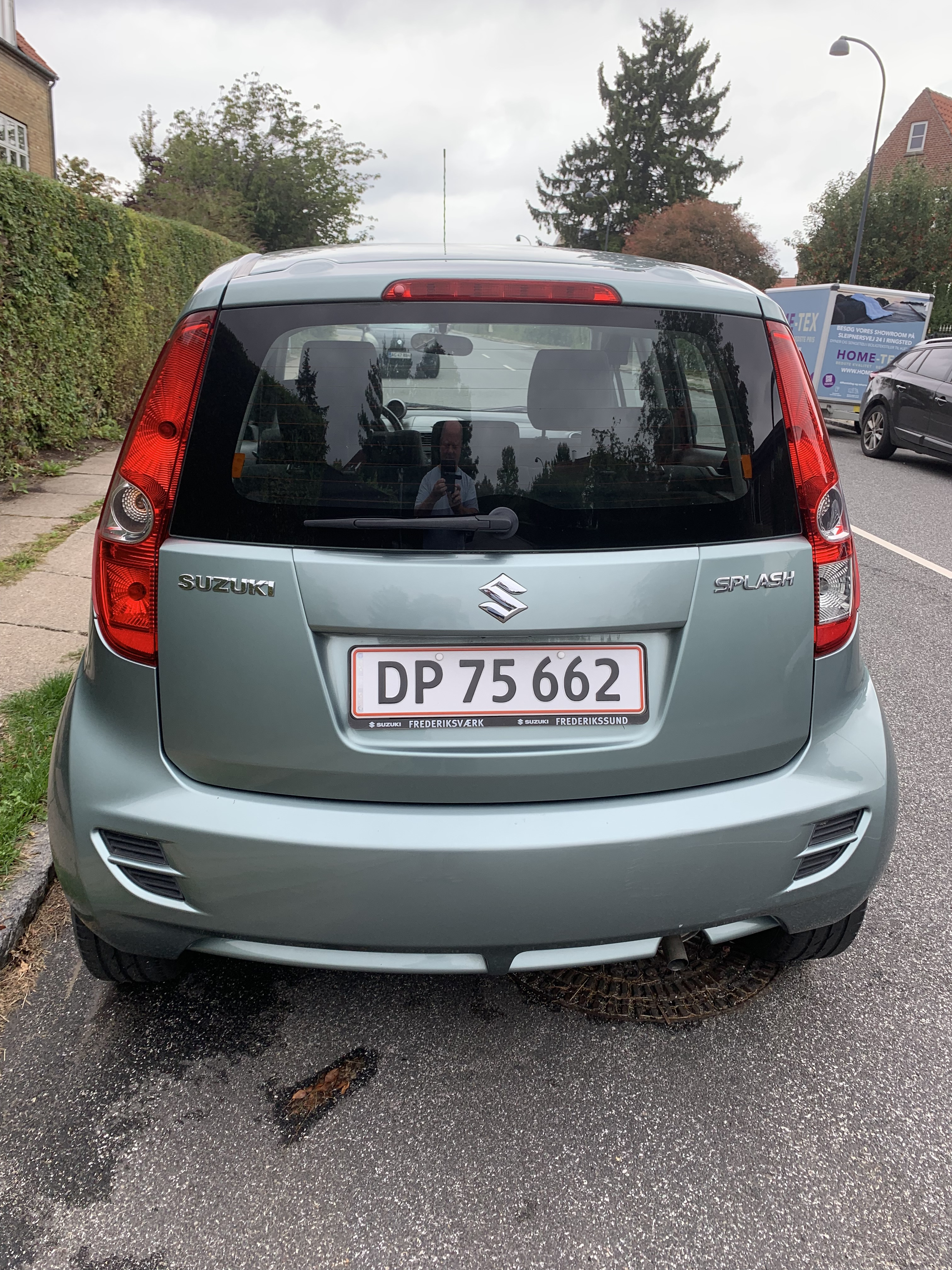 Grøn Suzuki Splash fra 2013