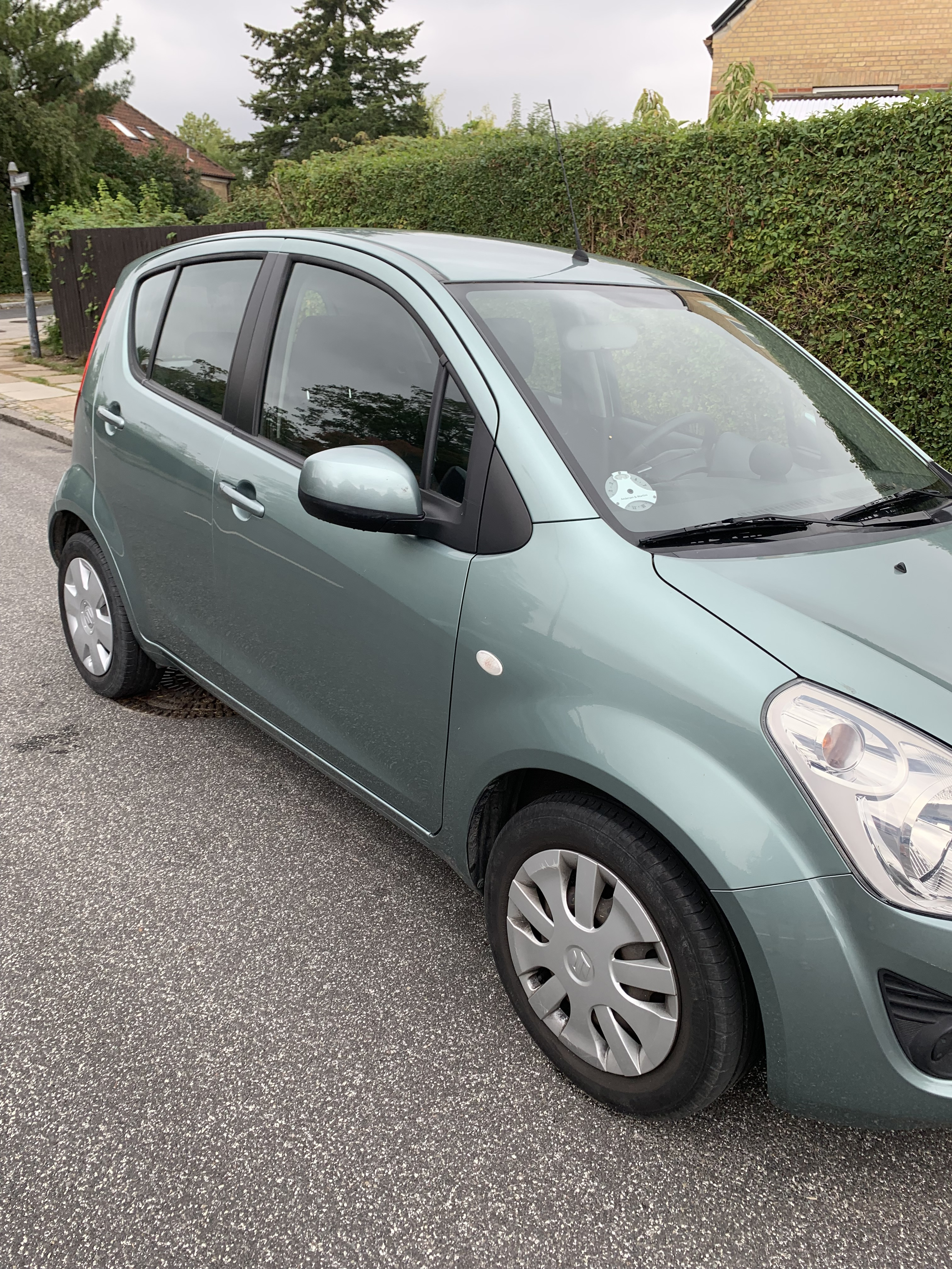 Grøn Suzuki Splash fra 2013