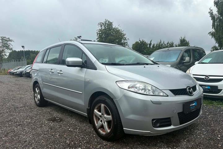 Grå Mazda 5 fra 2007