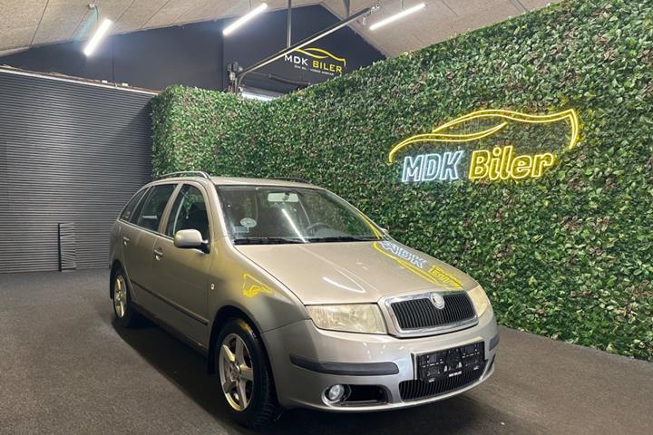 undefined Skoda Fabia fra 2007 set udefra