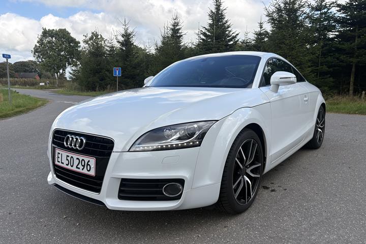 Hvid Audi TT fra 2014