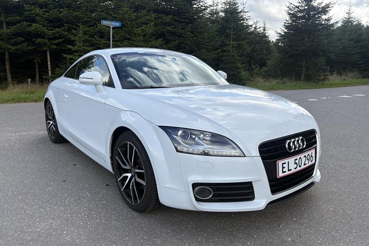 Hvid Audi TT fra 2014