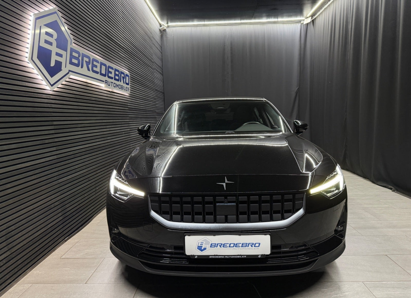 Sort Polestar 2 fra 2021