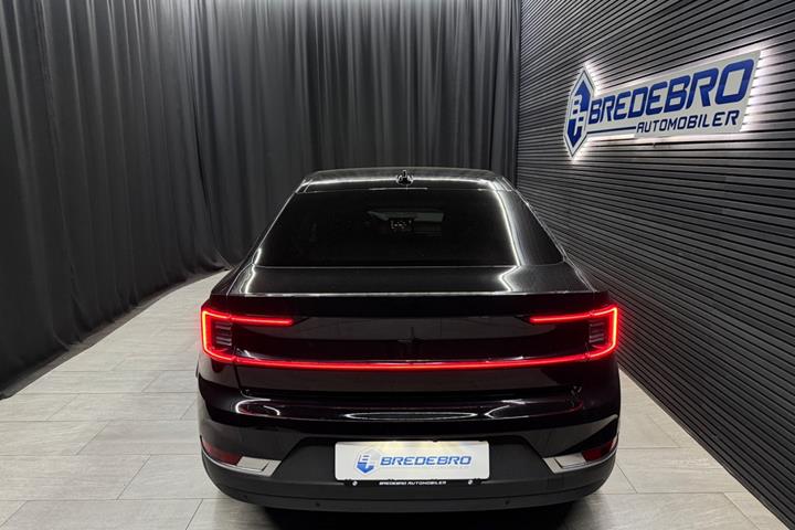 Sort Polestar 2 fra 2021