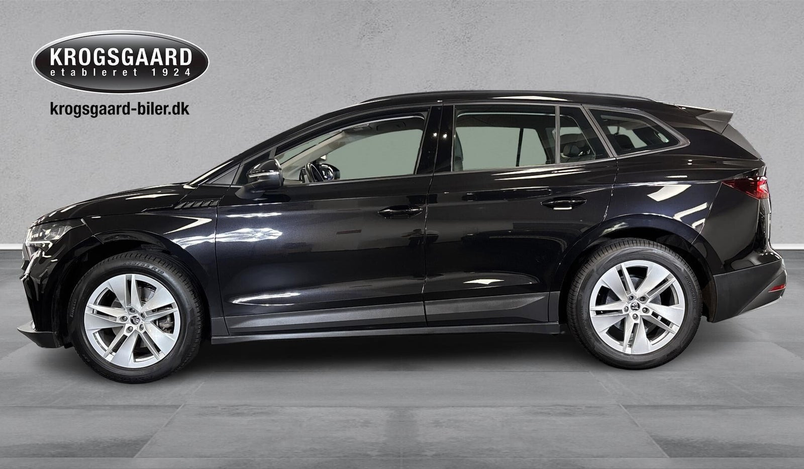 Sort Skoda Enyaq fra 2023