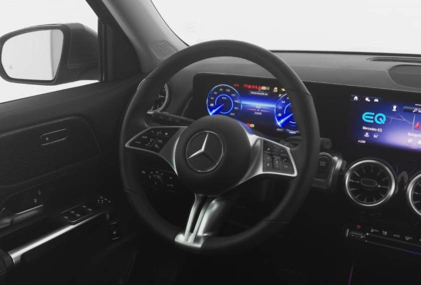 Grå Mercedes EQB250+ fra 2025