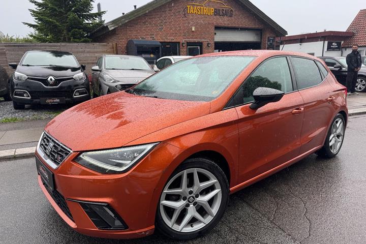 Orange Seat Ibiza fra 2019 set udefra