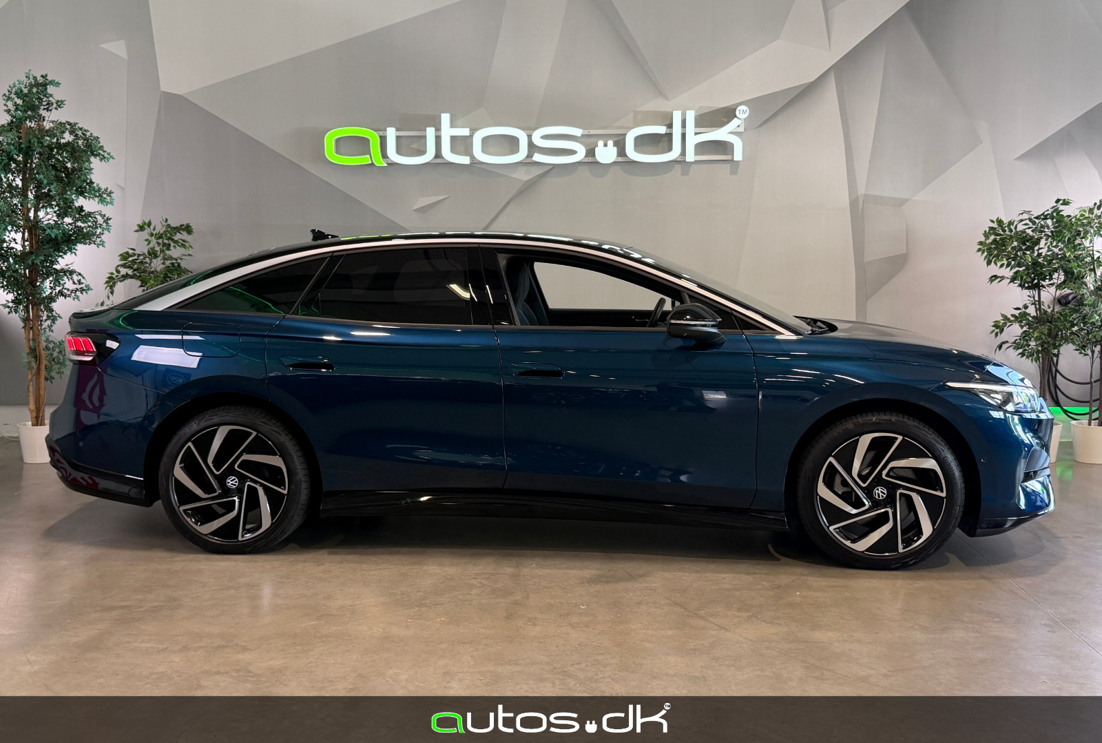 Blå VW ID.7 fra 2024