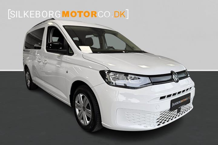 Hvid VW Caddy Maxi fra 2023