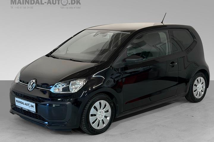 Sort VW UP! fra 2020 set udefra