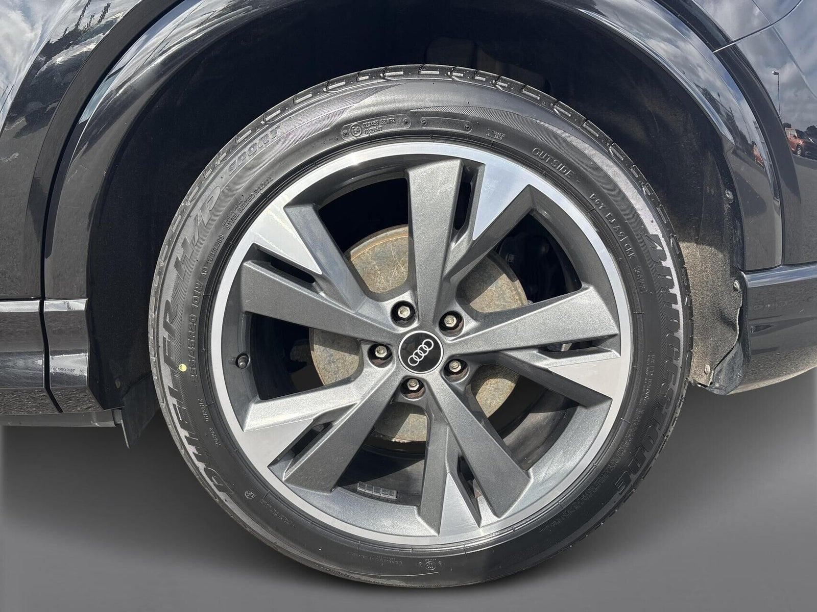 Sort Audi Q4 e-tron fra 2021