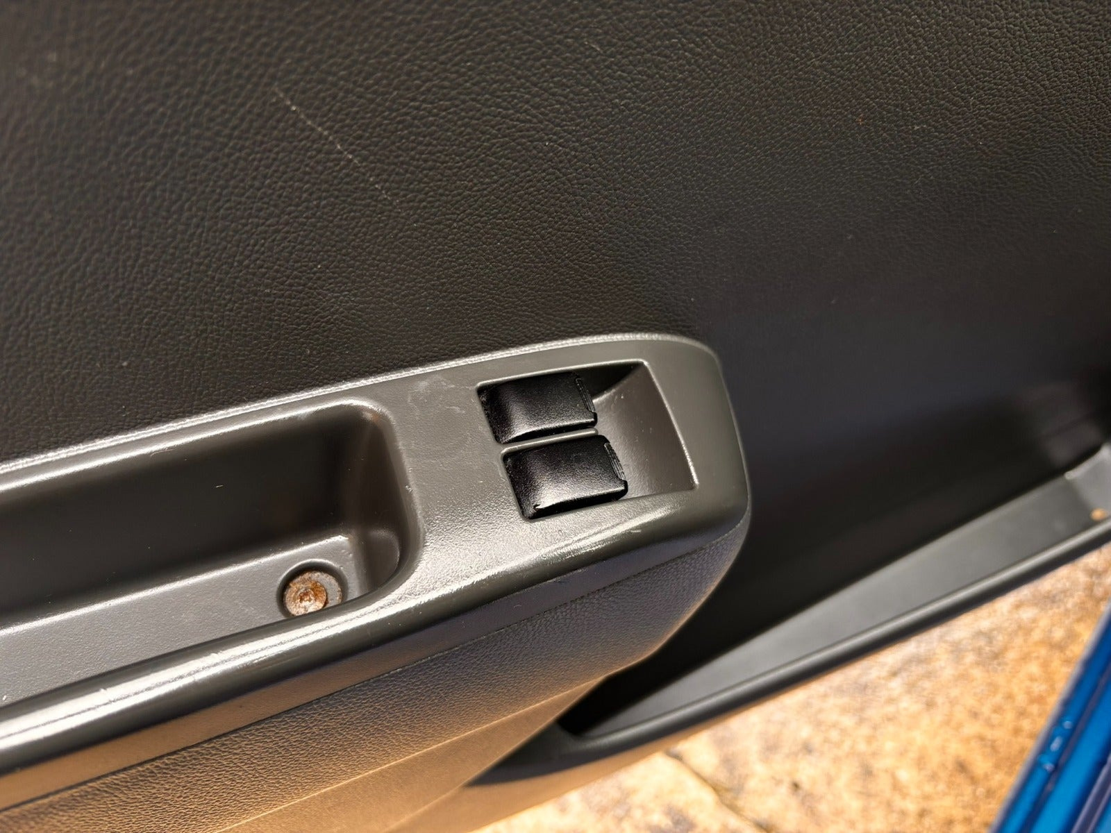 Blå Chevrolet Spark fra 2011