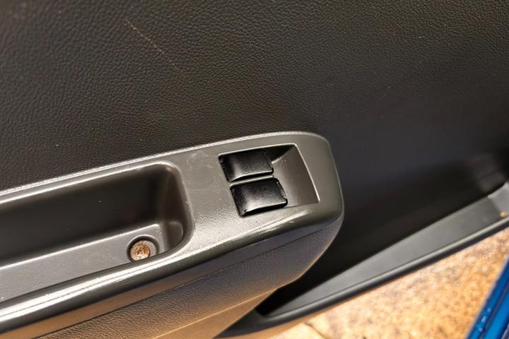 Blå Chevrolet Spark fra 2011