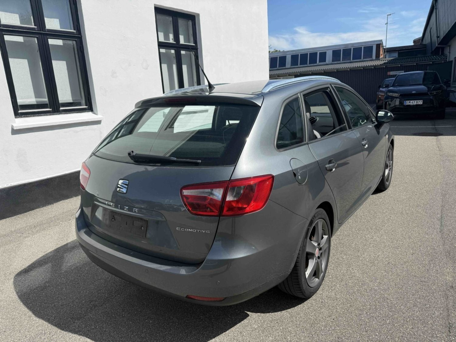 Grå Seat Ibiza fra 2016