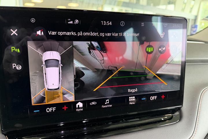 Sort Skoda Enyaq fra 2023