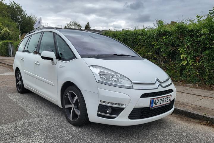 Hvid Citroën Grand C4 Picasso fra 2011