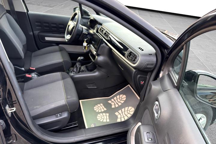 Sort Citroën C3 fra 2019