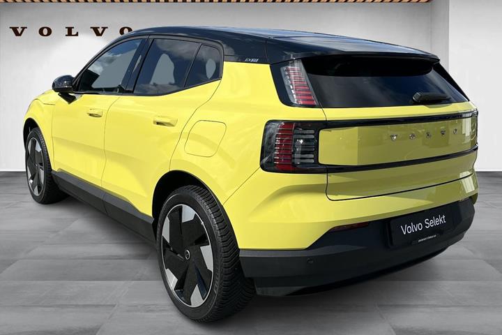 Gul Volvo EX30 fra 2024