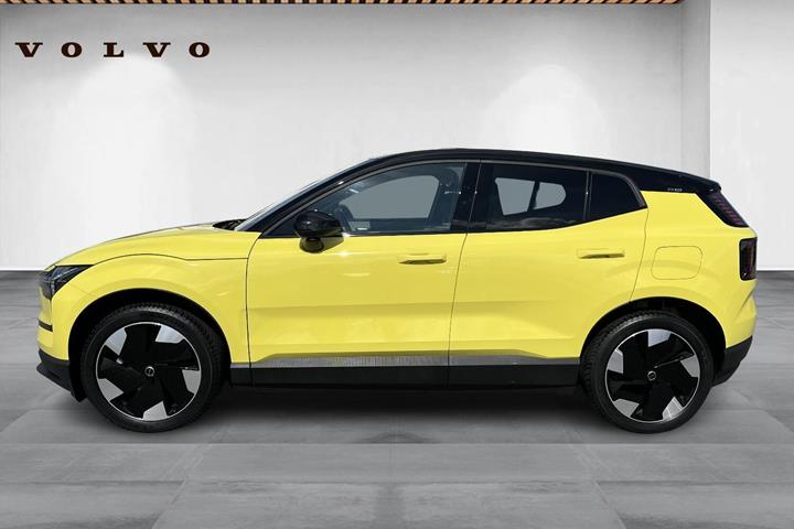 Gul Volvo EX30 fra 2024