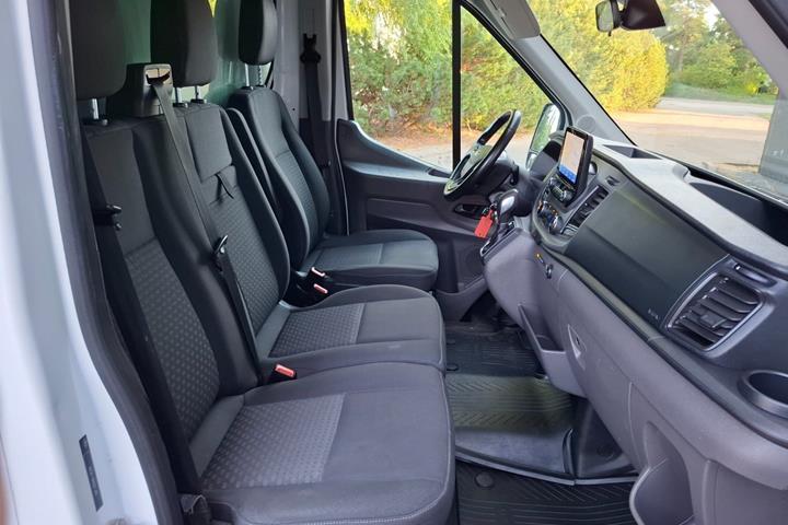 Hvid Ford Transit 350 L3 Chassis fra 2021