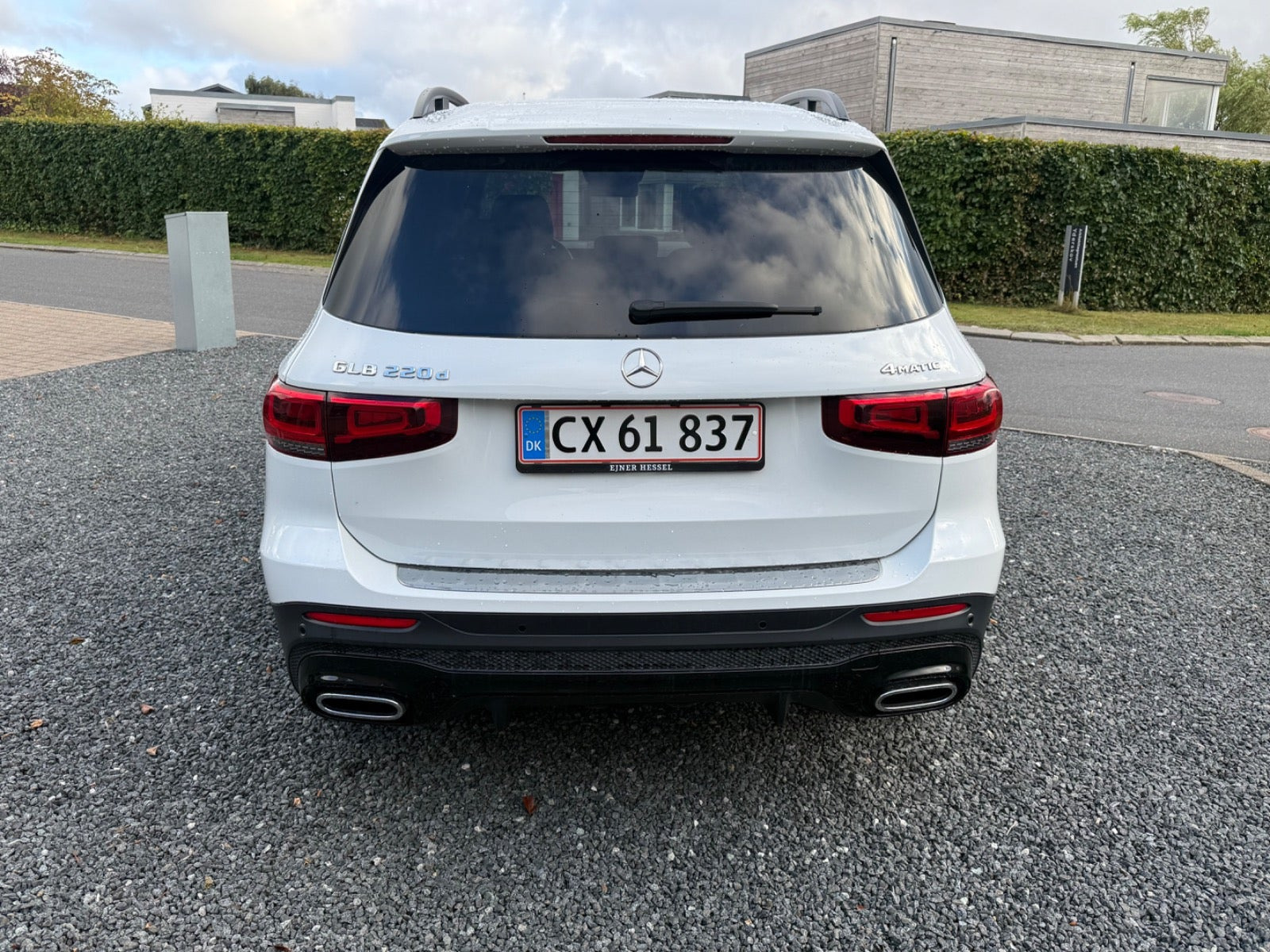 Hvid Mercedes GLB220 d fra 2020