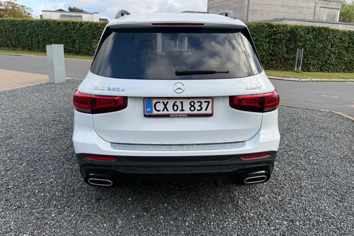 Hvid Mercedes GLB220 d fra 2020