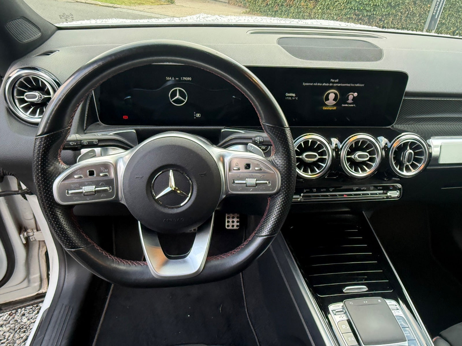 Hvid Mercedes GLB220 d fra 2020