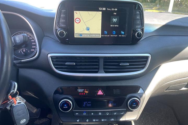 Hvid Hyundai Tucson fra 2020