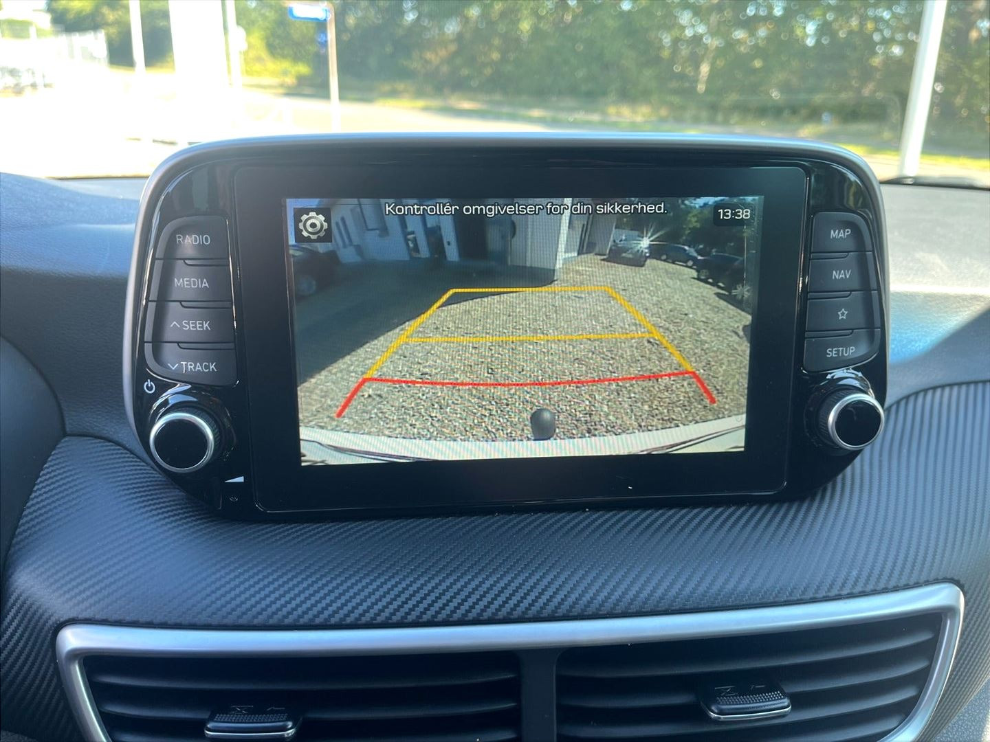 Hvid Hyundai Tucson fra 2020